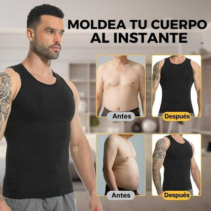 👕 Camisilla De Compresión Elegante | Transforma tu figura y confianza al instante