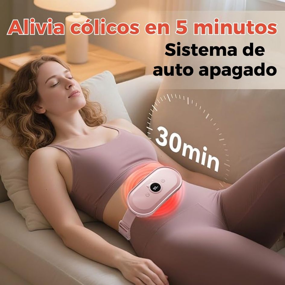 🌸 Cinturón Térmico Anticólicos – Tecnología que Alivia Tus Dolores Menstruales  <span class="sello-verificado"></span>