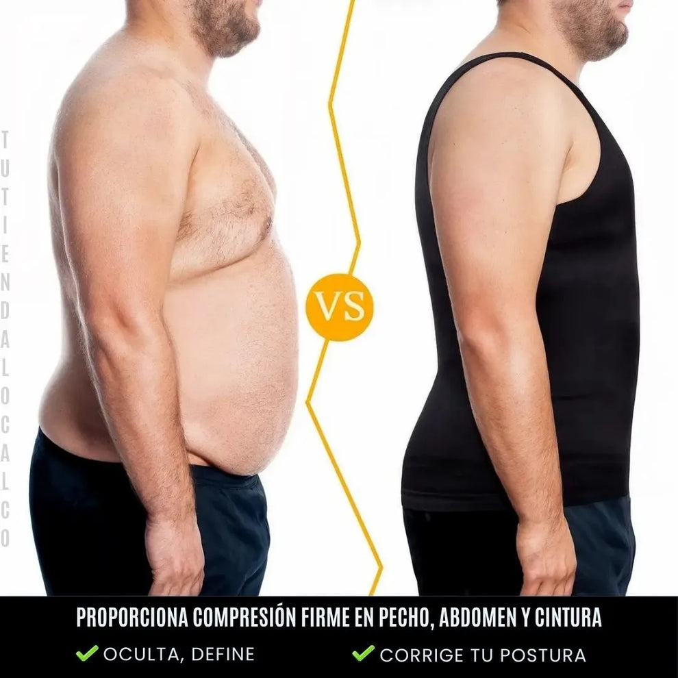 👕 Camisilla De Compresión Elegante | Transforma tu figura y confianza al instante
