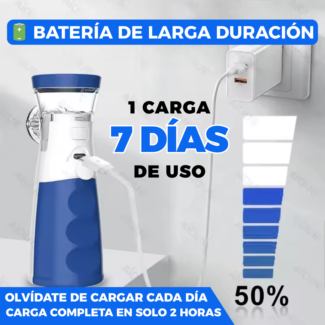 🫁 Nebulizador Portátil Ultrasónico - Respira Libre En Cualquier Lugar <span class="sello-verificado"></span>