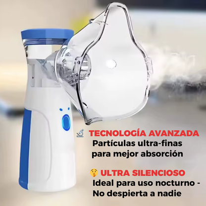 🫁 Nebulizador Portátil Ultrasónico - Respira Libre En Cualquier Lugar <span class="sello-verificado"></span>