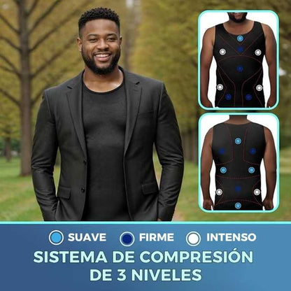 👕 Camisilla De Compresión Elegante | Transforma tu figura y confianza al instante