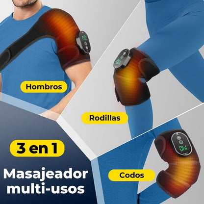 🌡️ Masajeador Térmico® 3 en 1 – ¡Alivio Inmediato Donde Más lo Necesitas!
