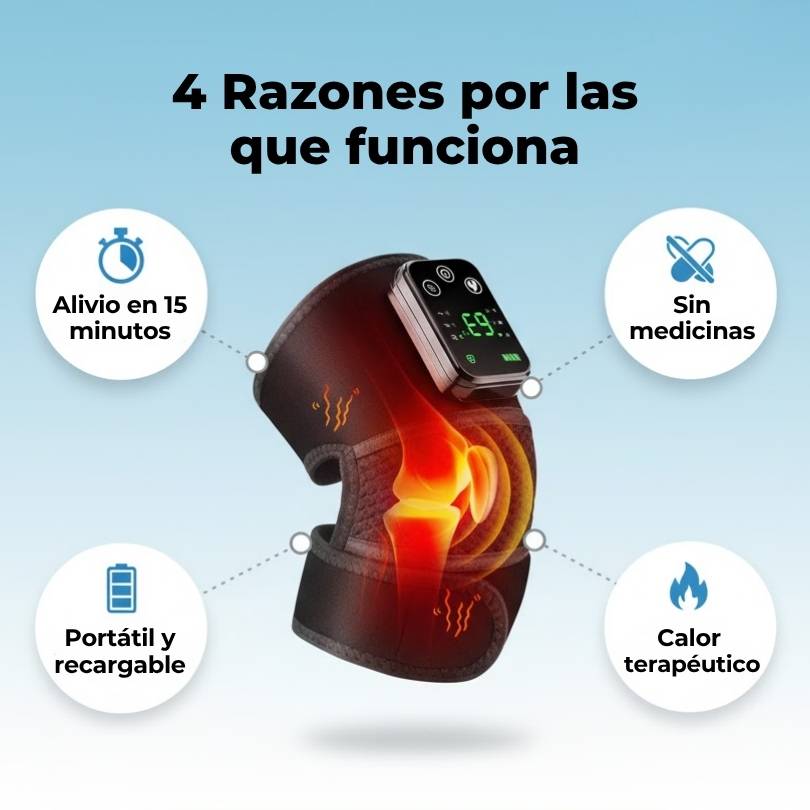 🌡️ Masajeador Térmico® 3 en 1 – ¡Alivio Inmediato Donde Más lo Necesitas!
